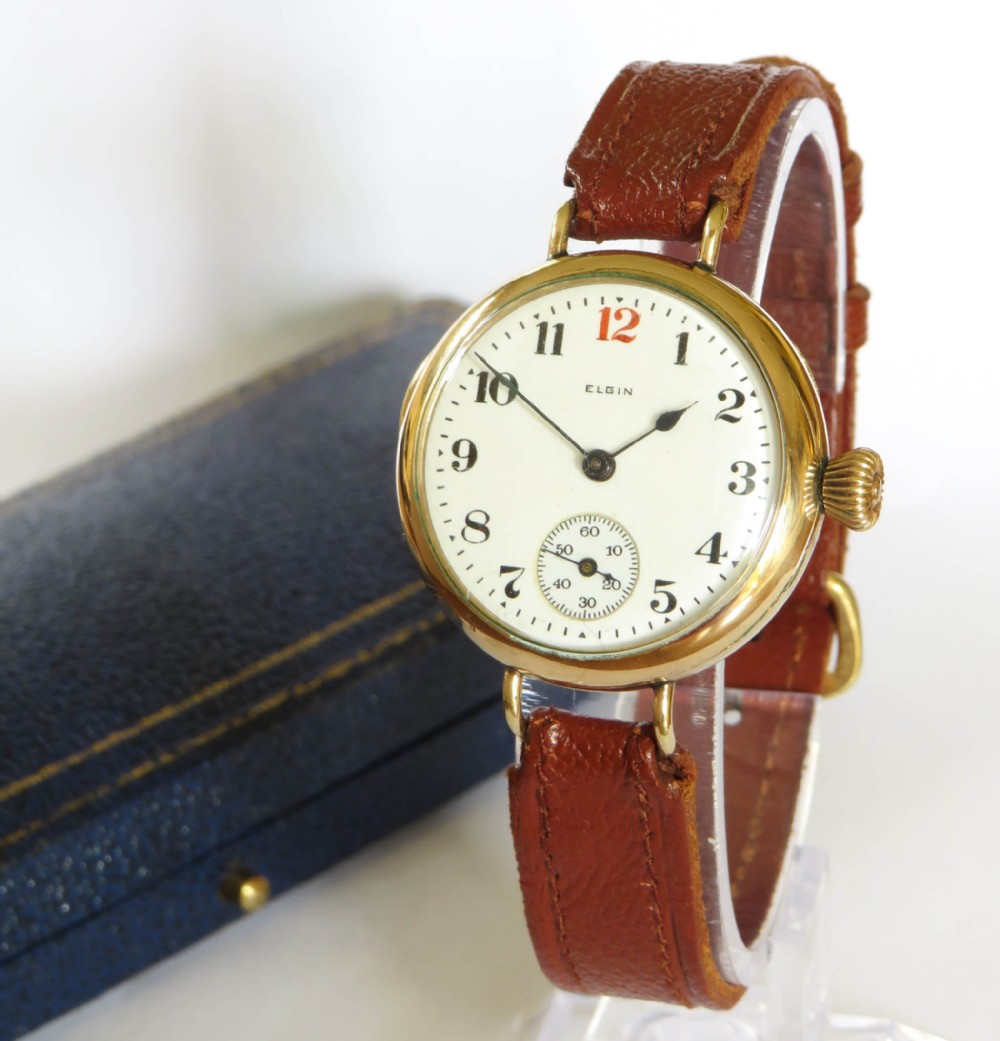 Mid-size Elgin wrist watch, 1921