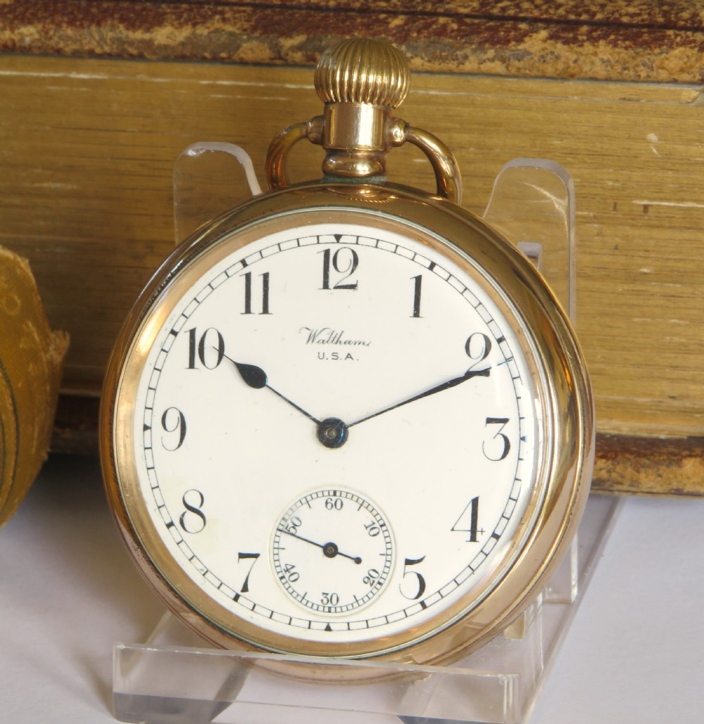 Antique 1921 Waltham pocket watch