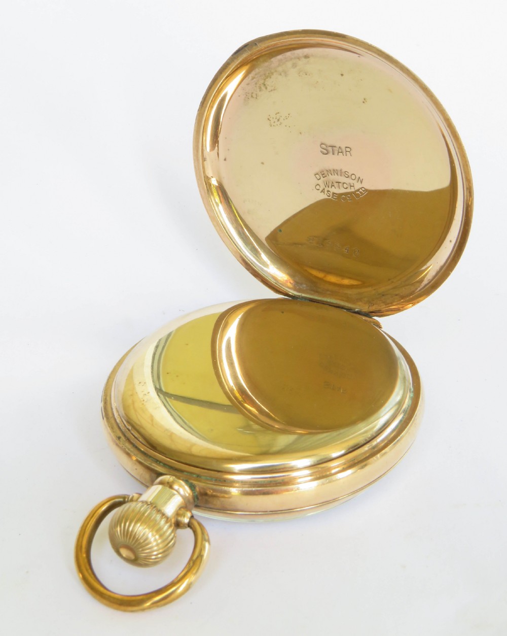 Antique 1921 Waltham pocket watch View III