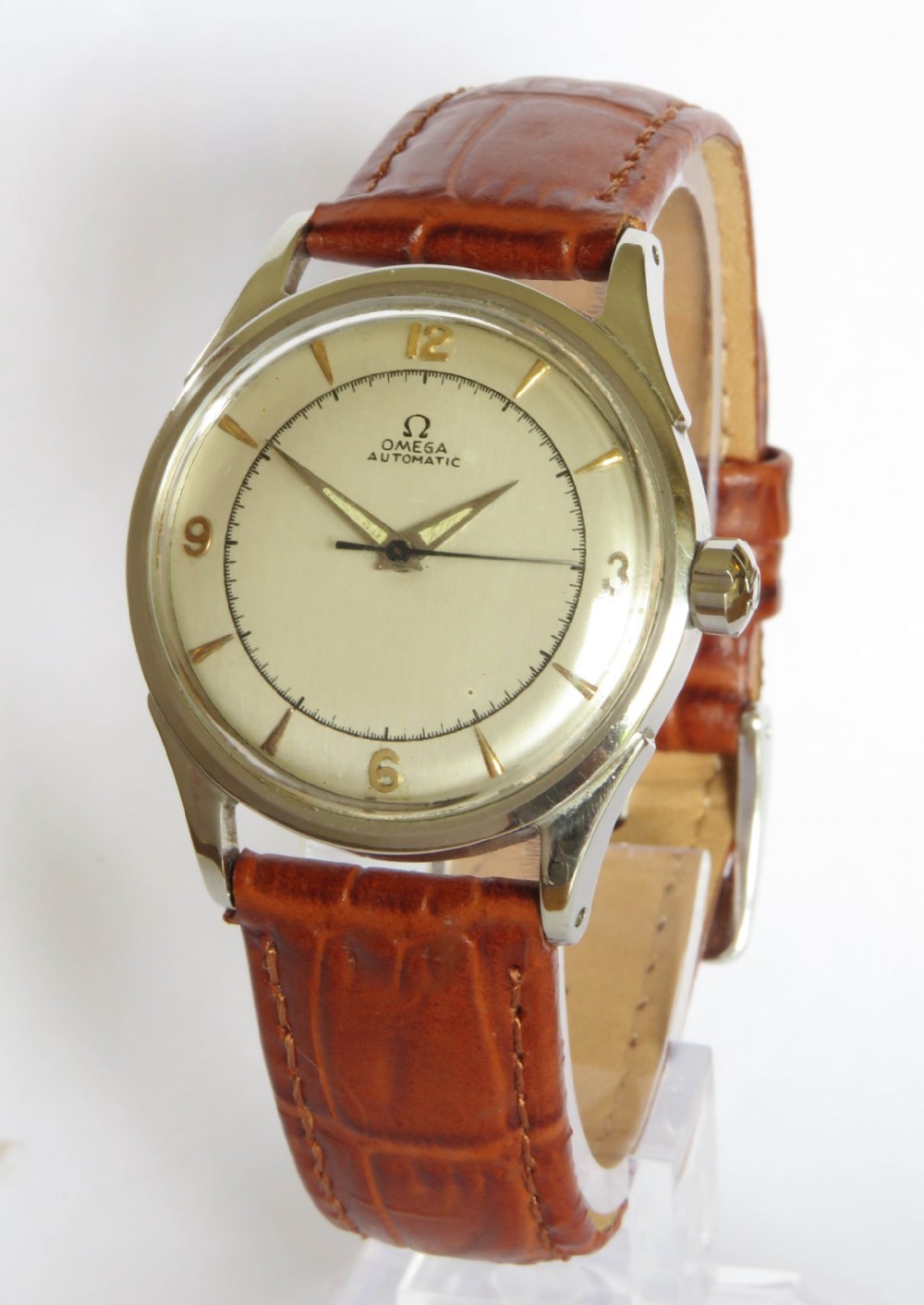 Gents Omega bumper automatic wrist watch, 1950