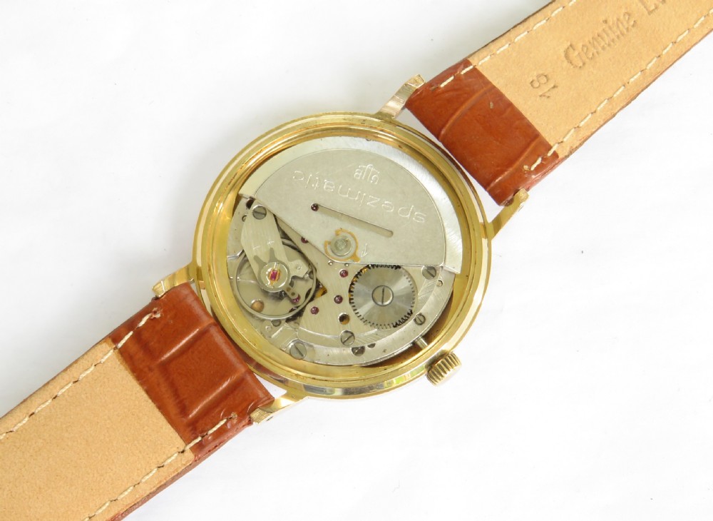 Gents 1960s Glashütte Spezimatic wrist watch View IV