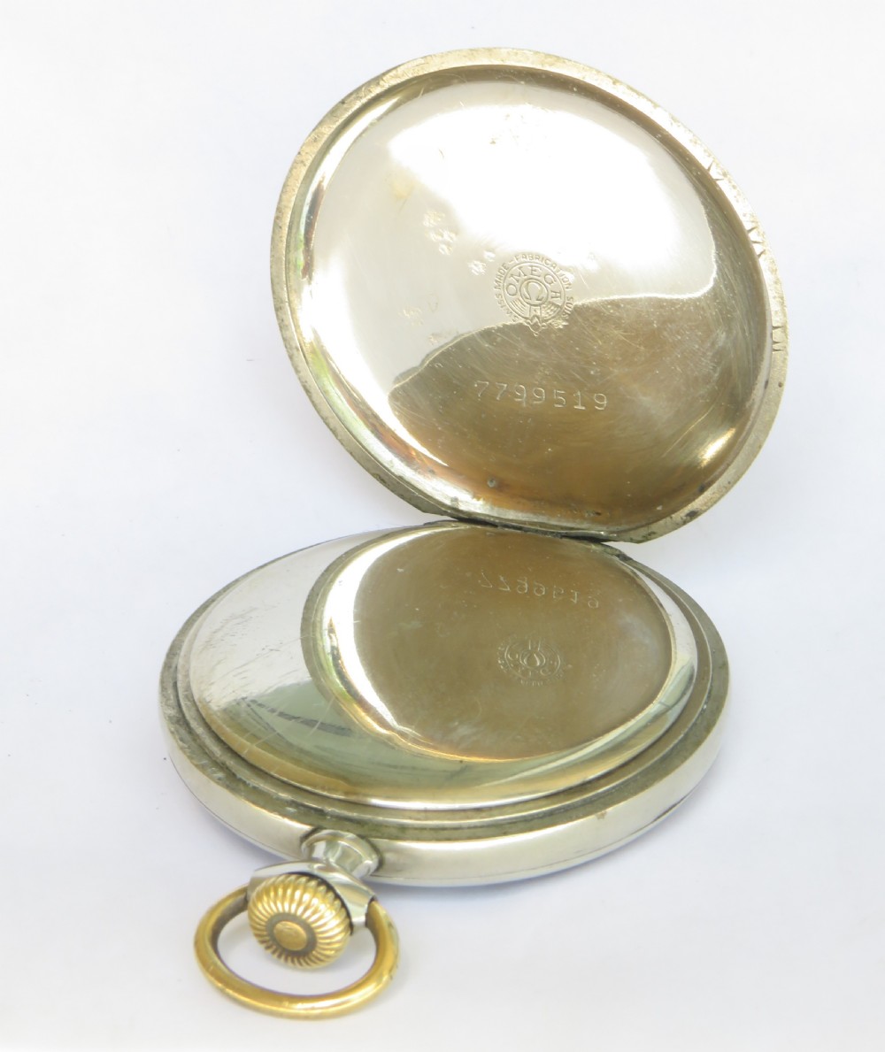 Omega pocket watch, 1923 View III
