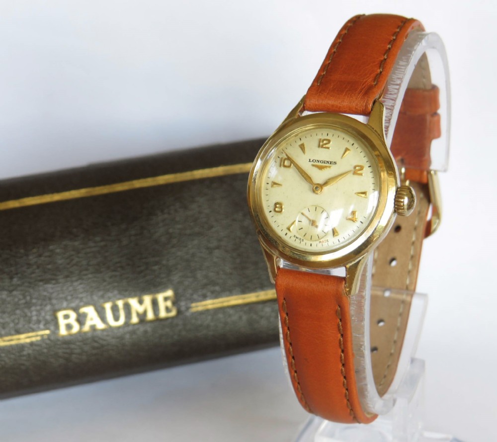 Ladies Longines wrist watch, 1955