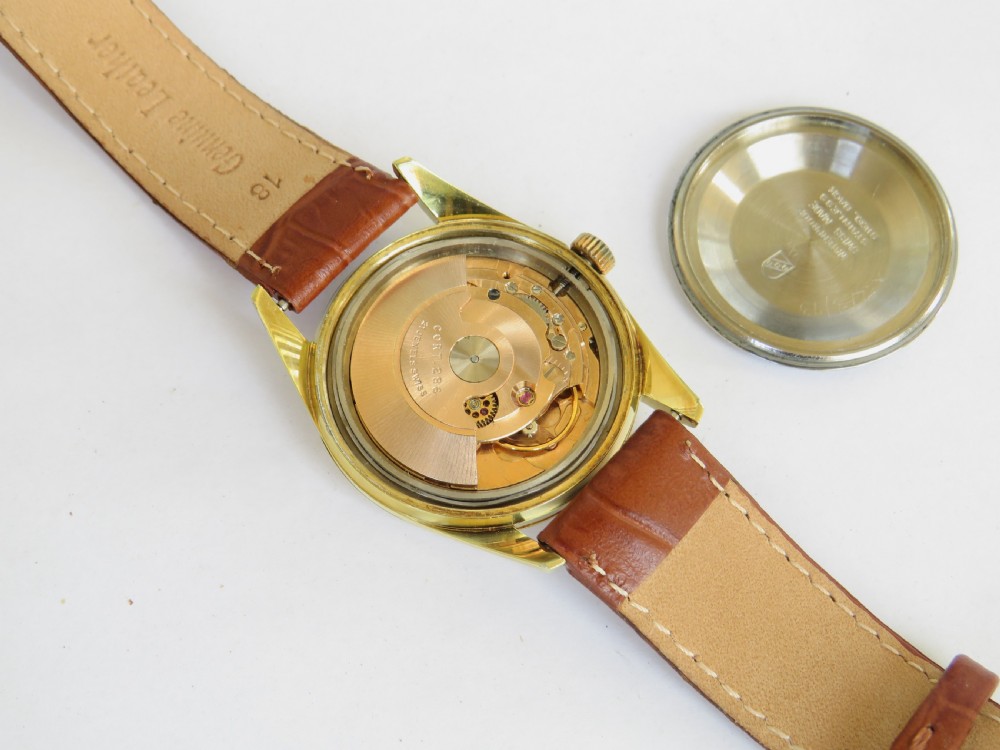 Gents 1960s Cortebert 5614 automatic wrist watch View III