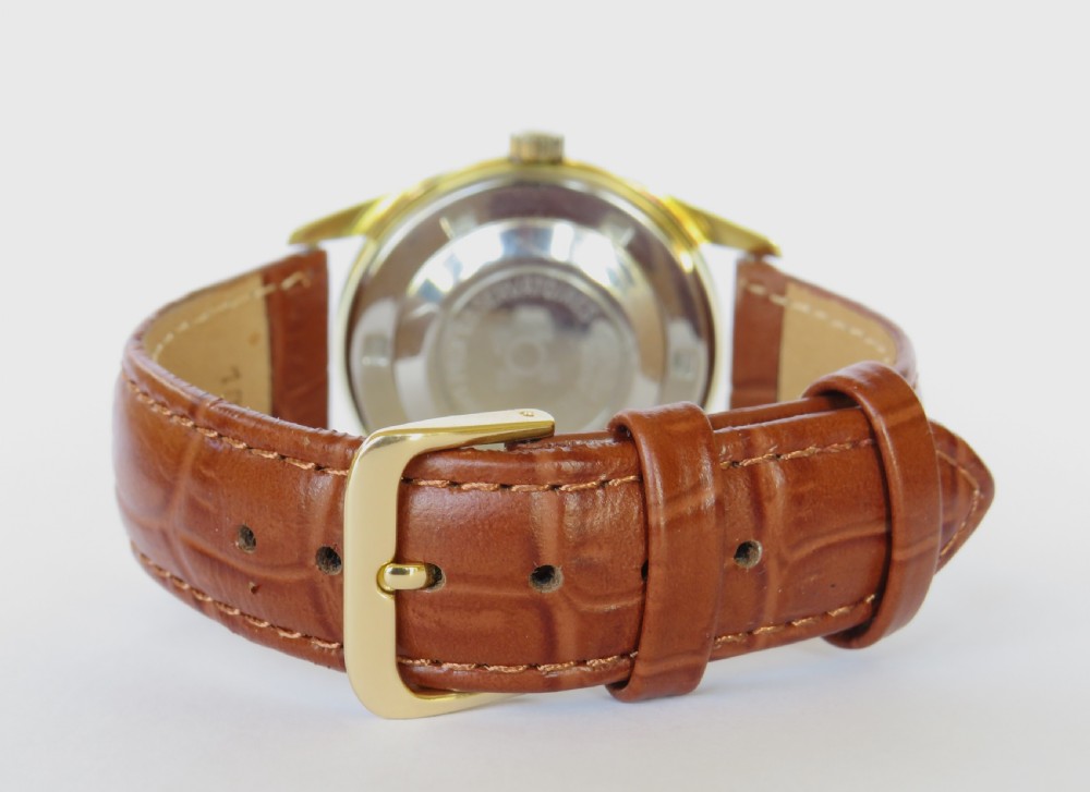 Gents 1960s Cortebert 5614 automatic wrist watch View V