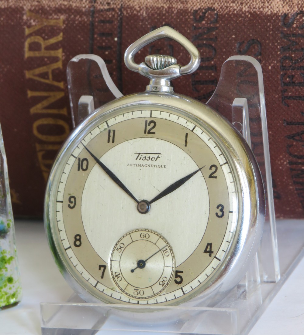 1930s Art Deco Tissot pocket watch