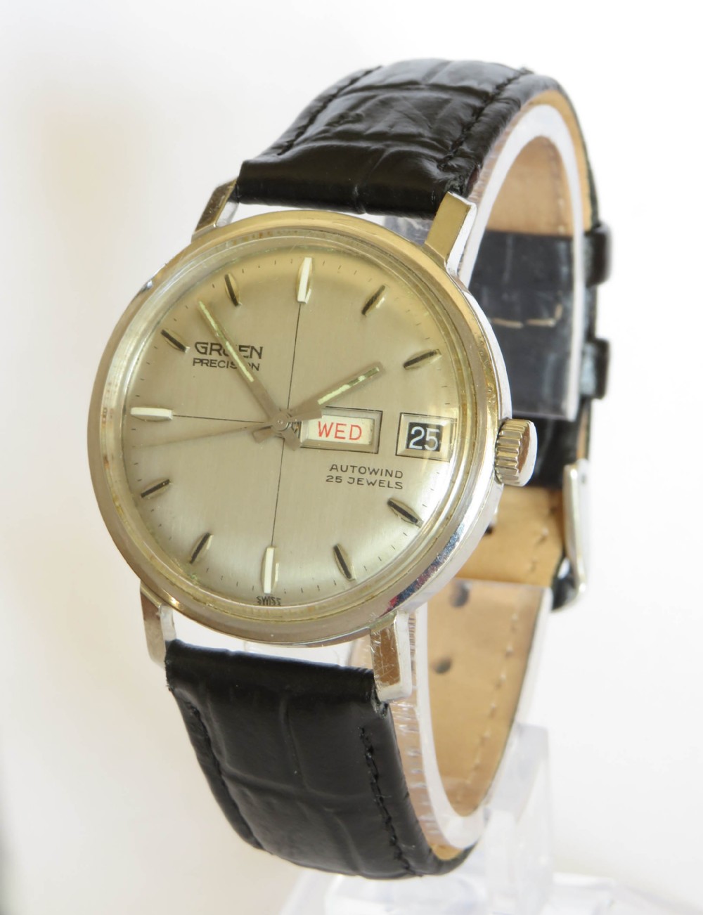 Gents 1960s Gruen Precision Auto-Wind wrist watch