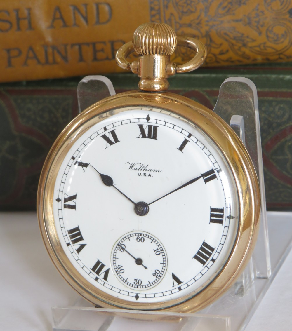 Antique 1921 Waltham pocket watch
