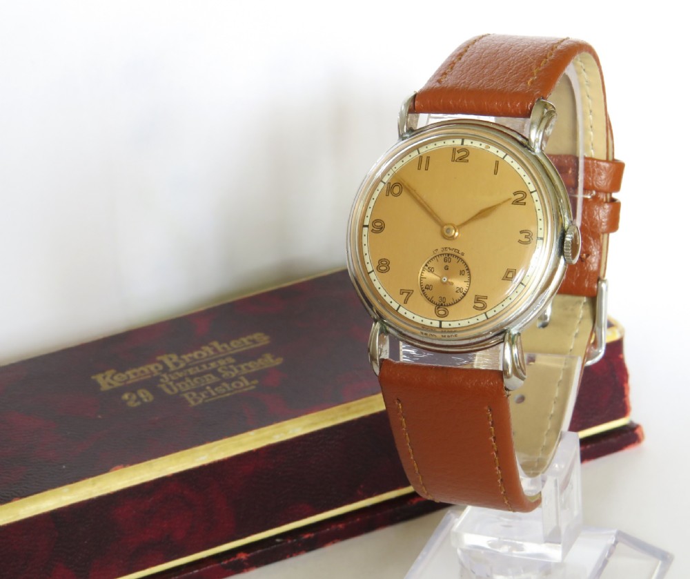 Gents 1950s Swiss wrist watch