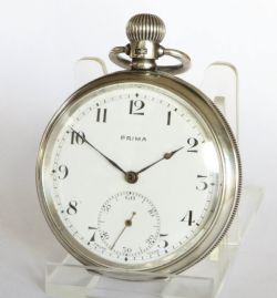 Solid sterling silver pocket watch online