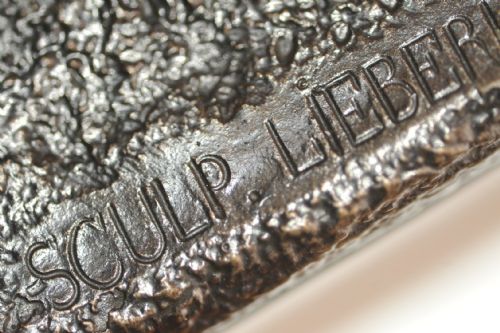 RUSSIAN BRONZE SCULPTURE WOLF HUNTING GROUP BY NIKOLAI LIEBERICH - ADDITIONAL PHOTO 8