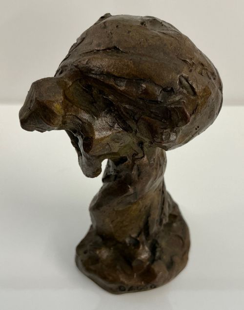 FRENCH BRONZE JULES DALOU RETOUR DE L'HERBE - ADDITIONAL PHOTO 1