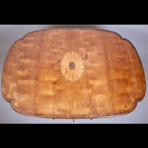 18TH CENTURY GEORGIAN SATINWOOD PEMBROKE TABLE - ADDITIONAL PHOTO 3