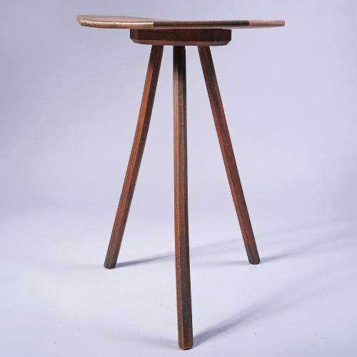 EARLY 19TH CENTURY ASH THREE LEGGED TABLE - ADDITIONAL PHOTO 1