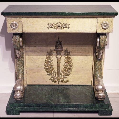 LATE 18TH CENTURY GUSTAVIAN CONSOLE