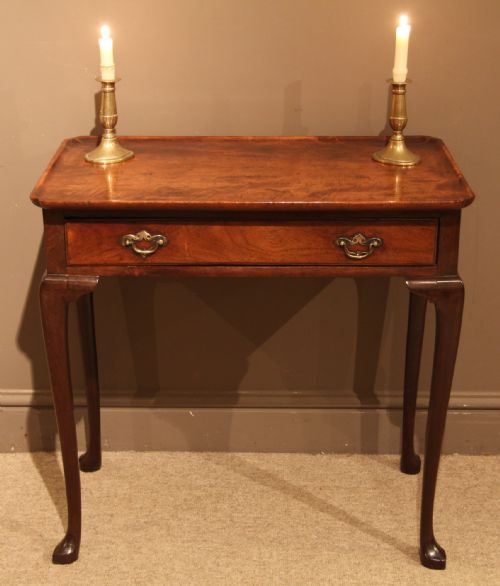 Elegant Early 18th Century Mahogany Silver Table, Circa 1740