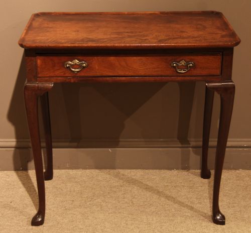 fig 1. Elegant Early 18th Century Mahogany Silver Table, Circa 1740