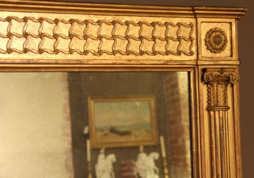fig 1. Late 18th Century Pier Mirror, Circa 1790