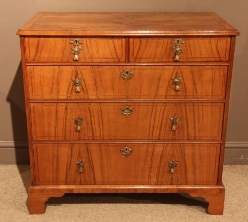 Early 19th Century Walnut Chest of Drawers, Circa 1830