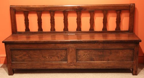French Chestnut Bench, Circa 1840