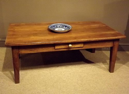 French Walnut Country Coffee Table