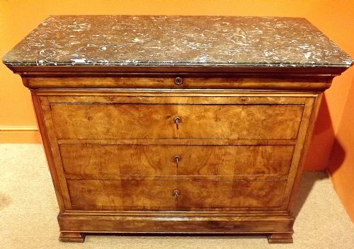 French Walnut Commode/chest C1880