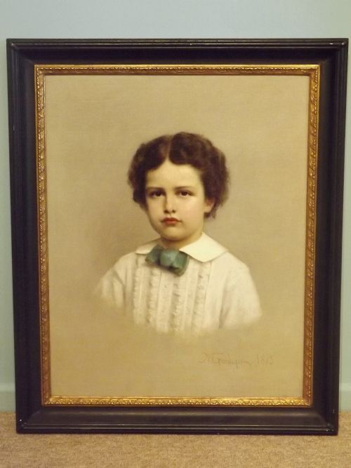 "Portrait of a Boy" by Michele Gordigiani