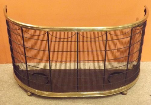 19th Century Nursery Guard in Brass