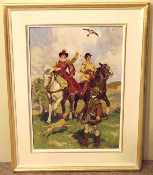"My Lady Goes a Hawking" by William R.s. Stott