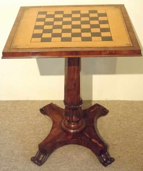 Yew Wood Games Table