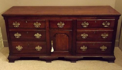 A Handsome George II Oak Dresser Base