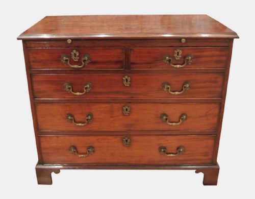 A Mahogany George III Chest of Drawers