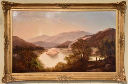 "A Highland Sunset" by Leslie Smythe