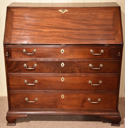 A George III Mahogany Bureau