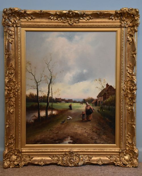"Off to Market" by James Walter Gozzard