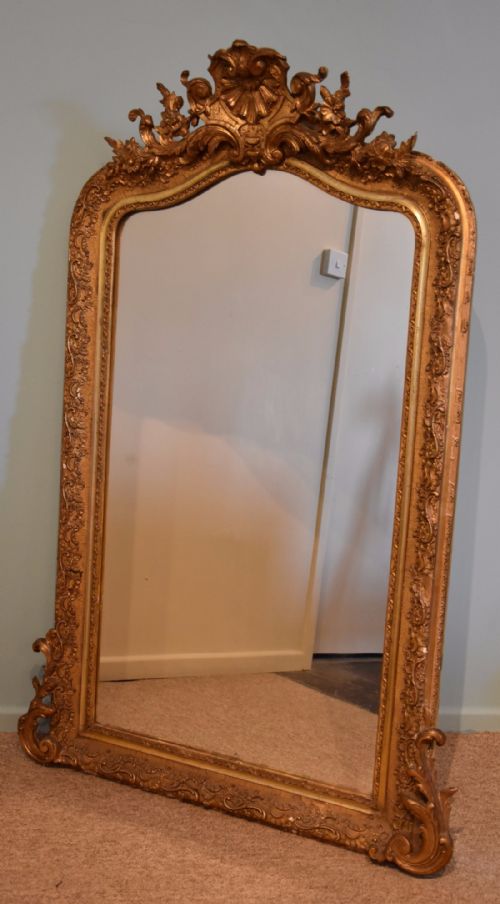 A Louis Phillipe Late 18th Century Pier Mirror