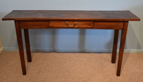 An Attractive French Chestnut Serving Table