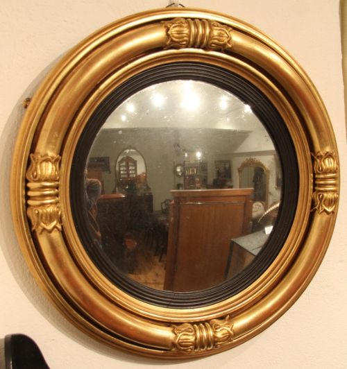 Regency Convex Butlers Mirror