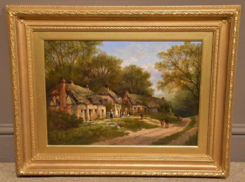"Cottages at Toddenham Worcestshire" by William Pitt