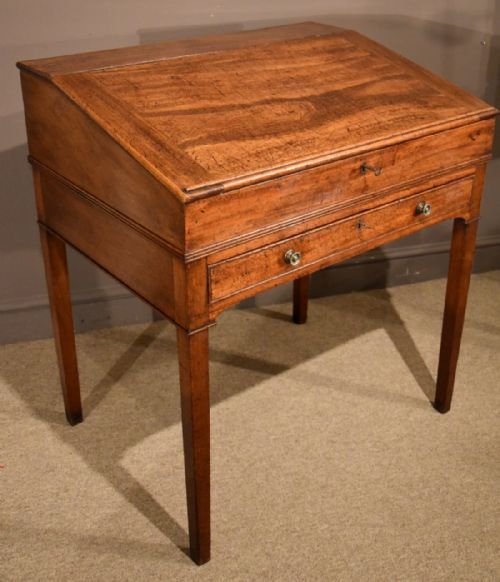 A Good Quality Regency Period Mahogany Architects or Clerks Desk or Table