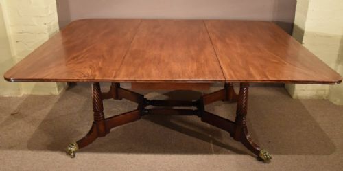 A Fine and Rare Early Regency Period Mahogany Cumberland Table