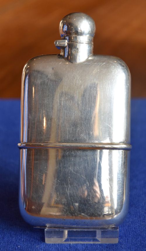 Samson Morden Hip Flask London 1907