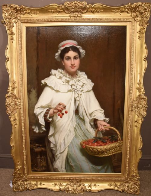 "The Cherry Seller" by Pierre Bouchard