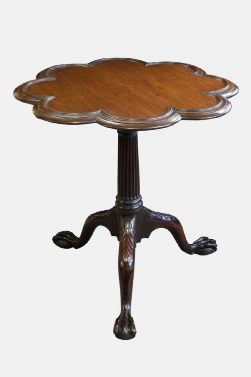 A George III Mahogany Octofoil Supper Table