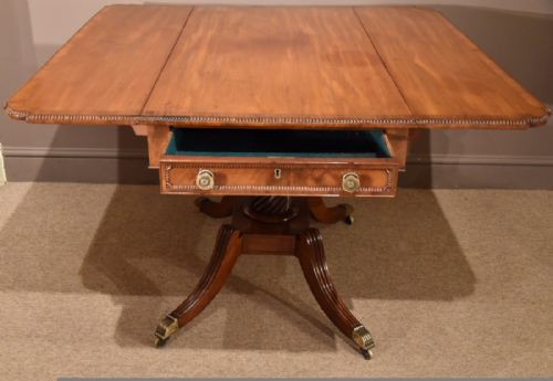 fig 1. A Lovely Regency Mahogany Pembroke Table 