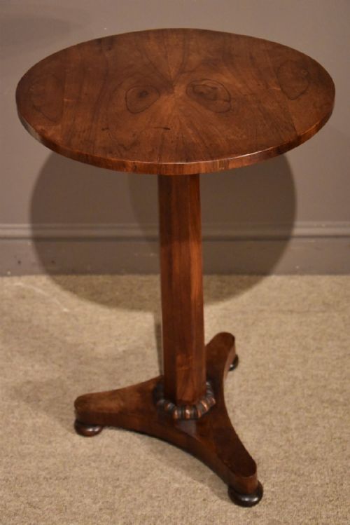 A William IV Rosewood Tripod Table