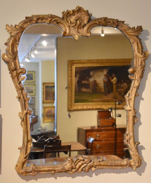An Attractive Late 18th Century Continental Mirror