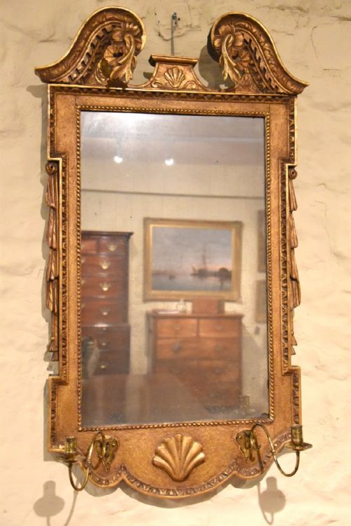 A Fine George I Wall Mirror of William Kent Design