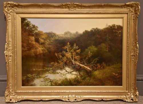 "A Shady Pool" by William Samuel Jay