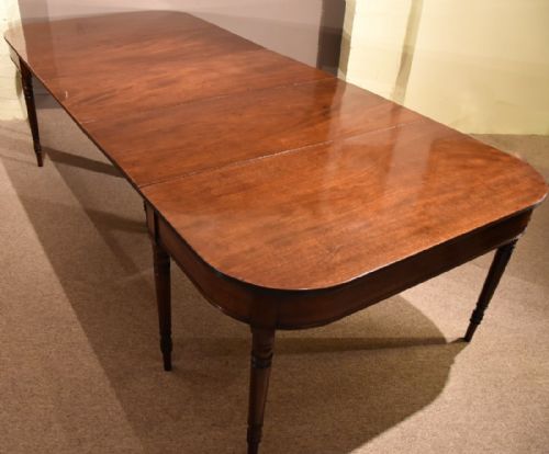 Regency Mahogany Dining Table
